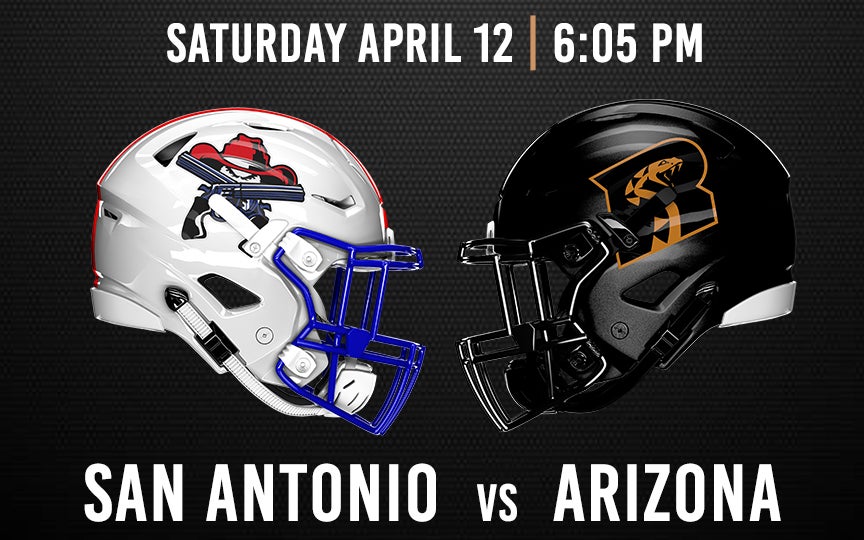 Arizona Rattlers vs. San Antonio Gunslingers