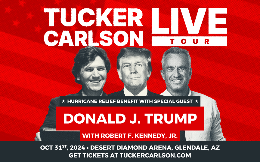 Tucker Carlson Live Tour With Donald J. Trump