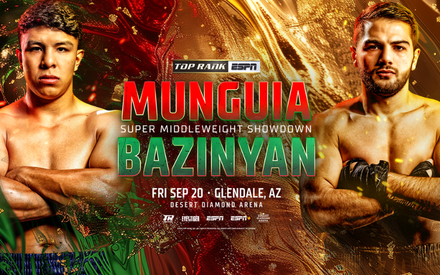 Jaime Munguia vs Erik Bazinyan